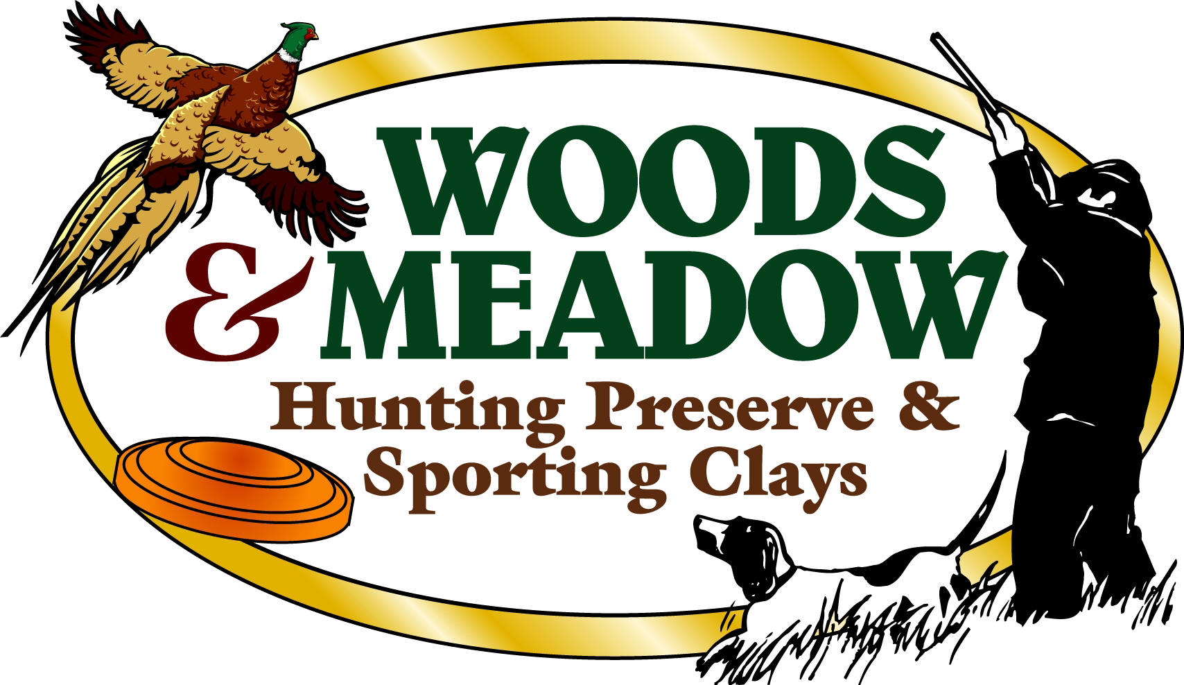 Woods & Meadow Hunting Logo